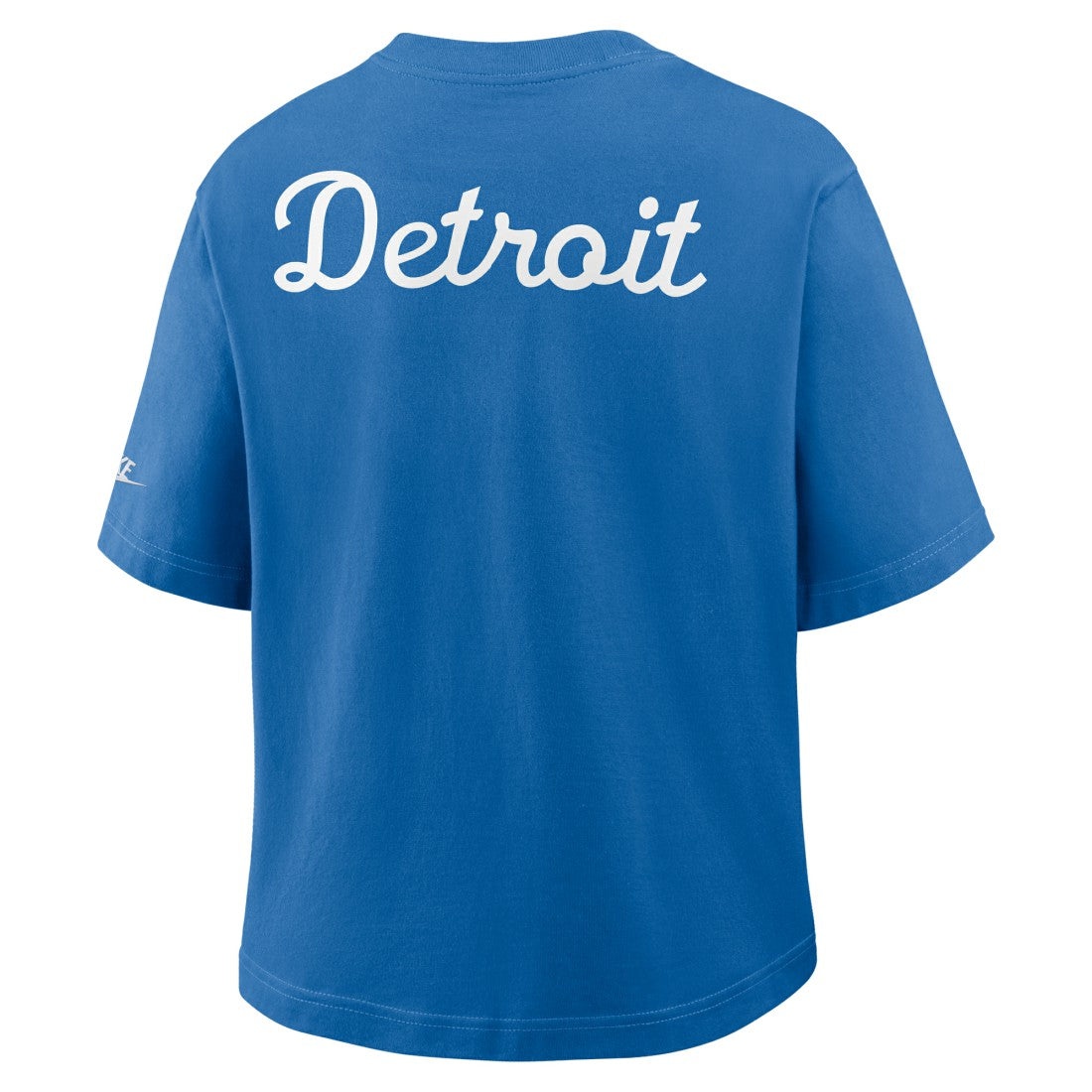 Detroit Lions Women's Rewind Pocket Boxy T-Shirt - Blue sale