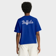 Buffalo Bills Women's Rewind Pocket Boxy T-Shirt - Royal online