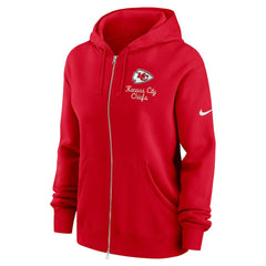 Kansas City Chiefs Women's Phoenix Rewind Full-Zip Hoodie - Red sale