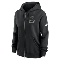 Pittsburgh Steelers Women's Phoenix Rewind Full-Zip Hoodie - Black outlet