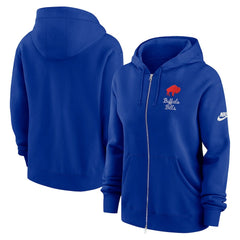Buffalo Bills Women's Phoenix Rewind Full-Zip Hoodie - Royal outlet