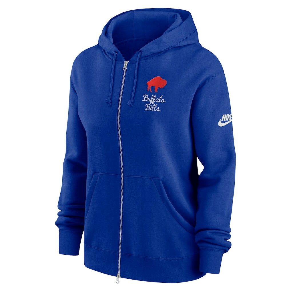 Buffalo Bills Women's Phoenix Rewind Full-Zip Hoodie - Royal outlet