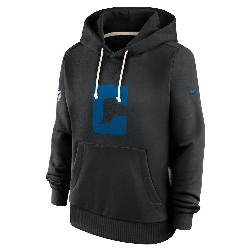 Indianapolis Colts Women's Alternate Logo Sideline Standard Issue Dri-FIT Hoodie - Black cheap