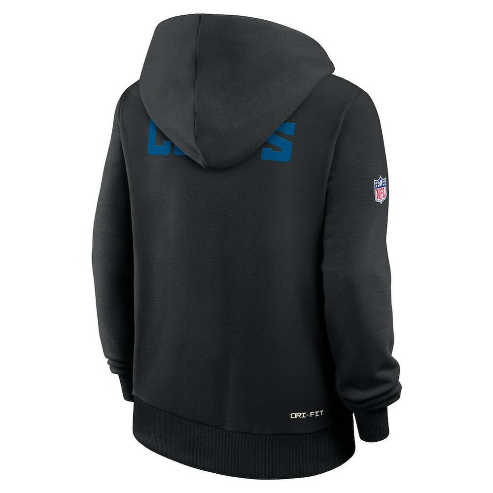 Indianapolis Colts Women's Alternate Logo Sideline Standard Issue Dri-FIT Hoodie - Black cheap