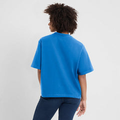 Los Angeles Chargers Women's Essential Script Relaxed Boxy T-Shirt - Powder Blue discount