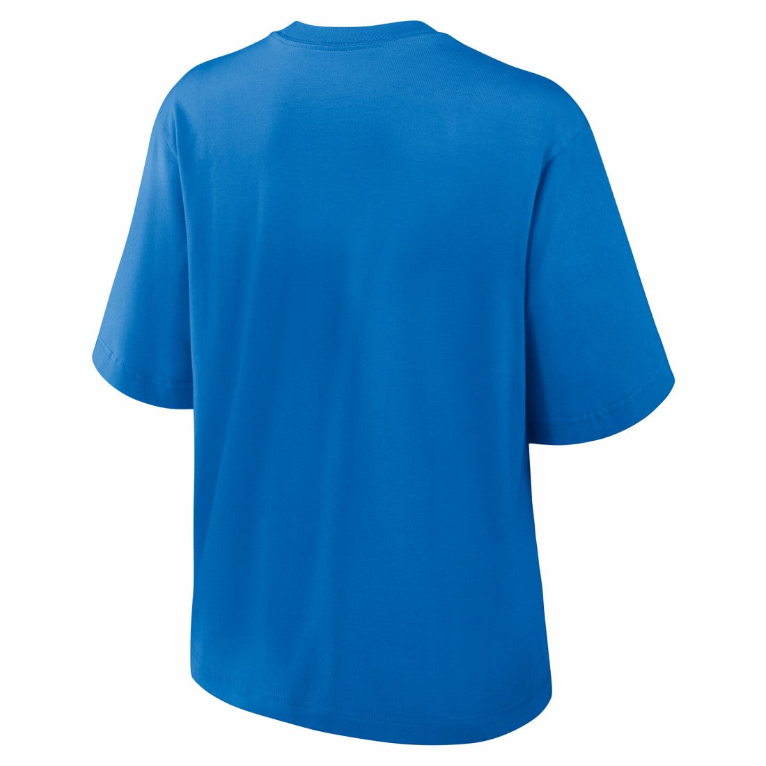 Detroit Lions Women's Essential Script Relaxed Boxy T-Shirt - Blue for sale