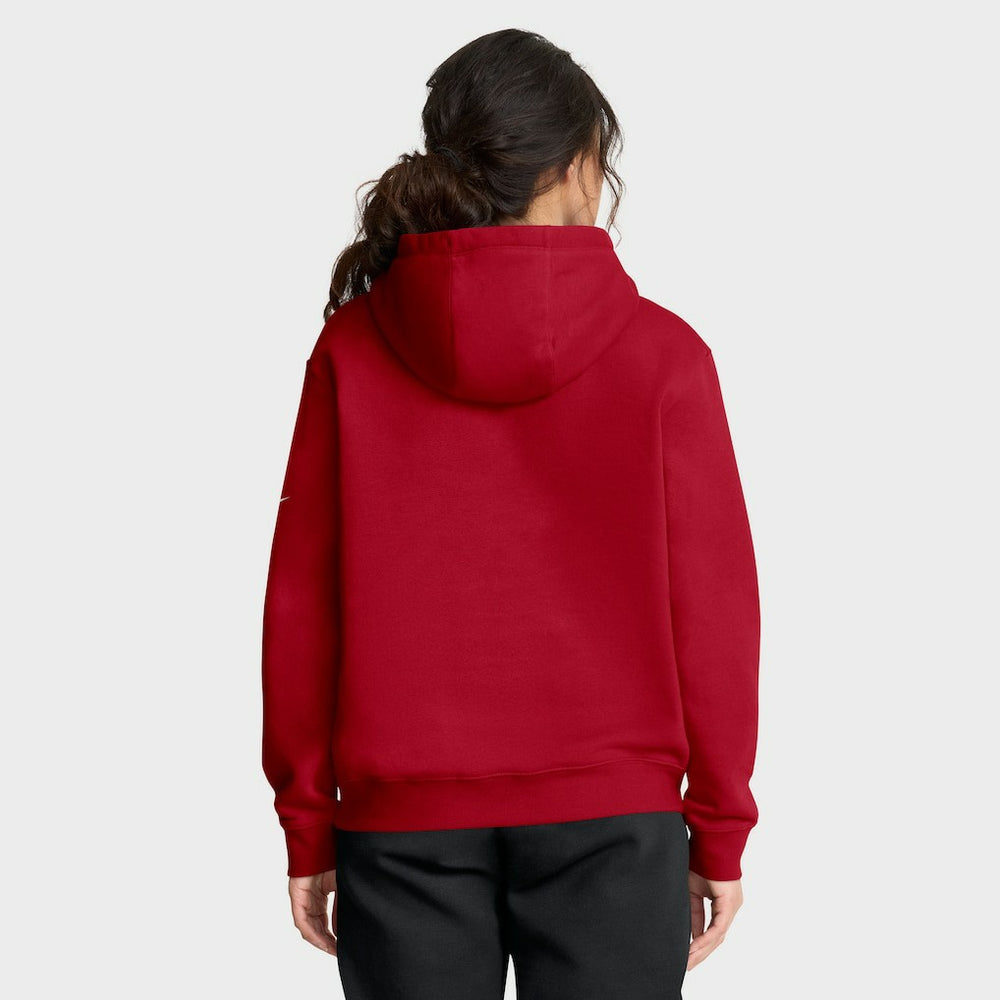 San Francisco 49ers Women's Club Fleece Hoodie - Scarlet sale