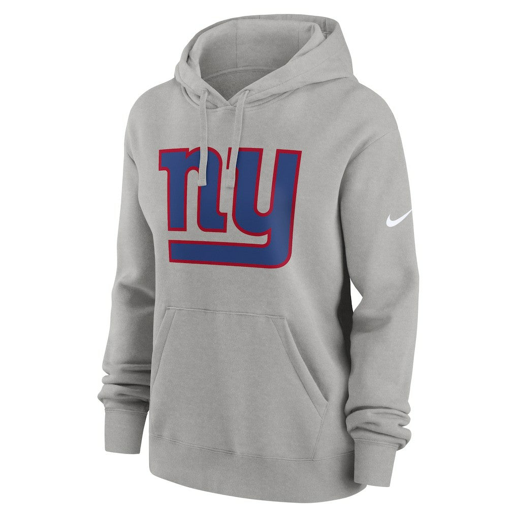 New York Giants Women's Club Fleece Hoodie - Heather Gray sale