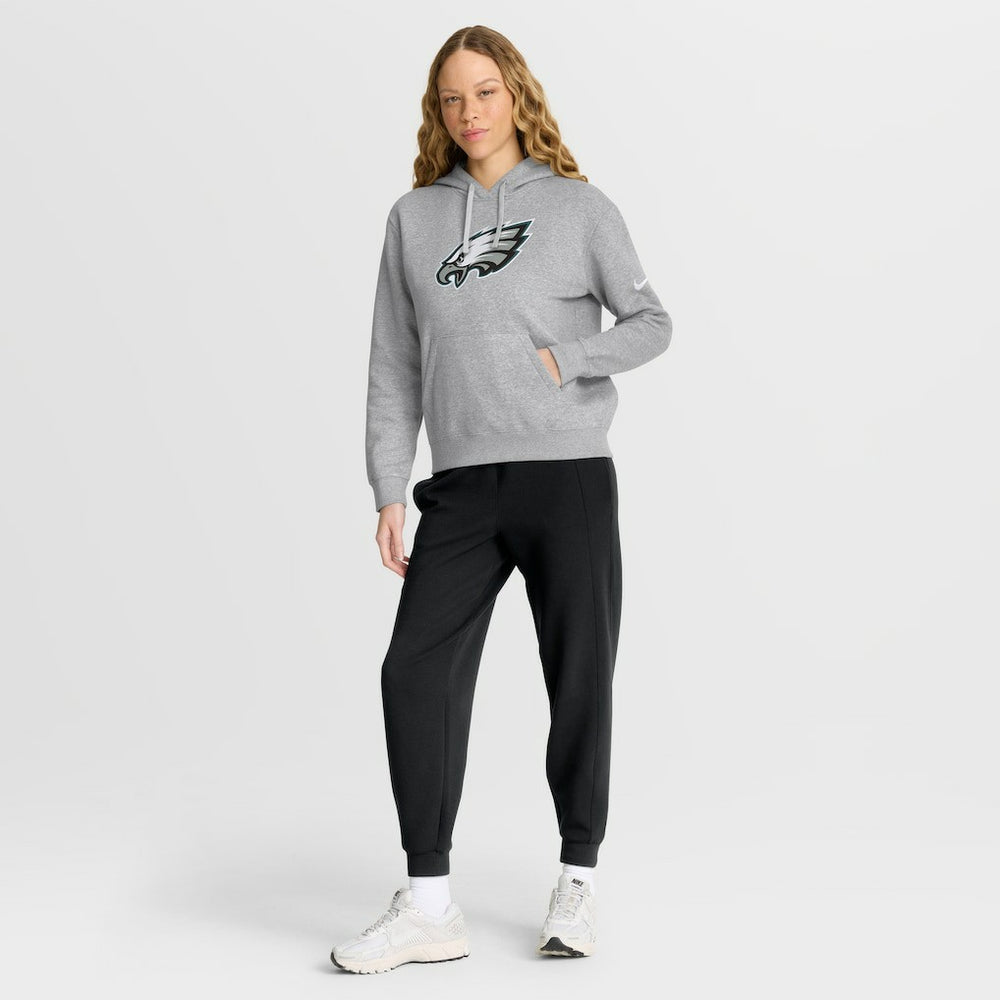 Philadelphia Eagles Women's Club Fleece Hoodie - Heather Gray on sale