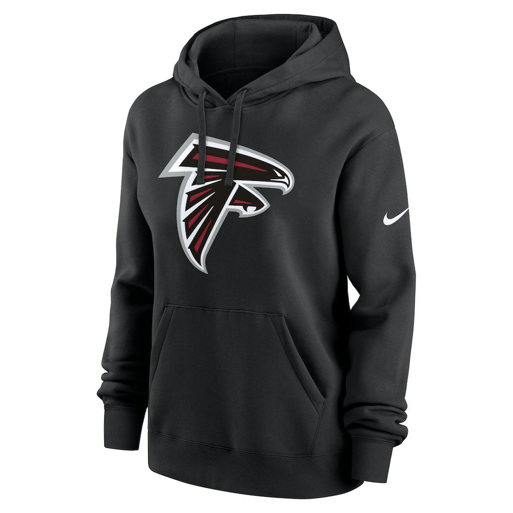 Atlanta Falcons Women's Club Fleece Hoodie - Black sale