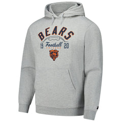 Chicago Bears Starter Pullover Hoodie - Heather Gray discount