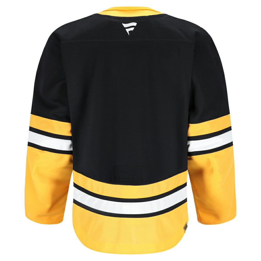 Boston Bruins Fanatics 100th Anniversary Authentic Pro Jersey - Black Jerseys