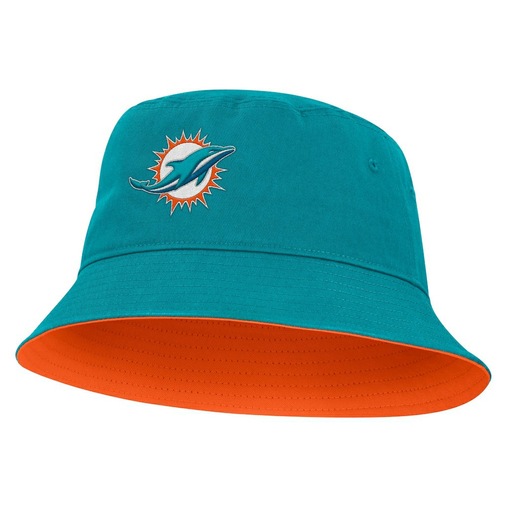 Miami Dolphins Strong Side Bucket Hat - Aqua online