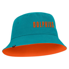 Miami Dolphins Strong Side Bucket Hat - Aqua online