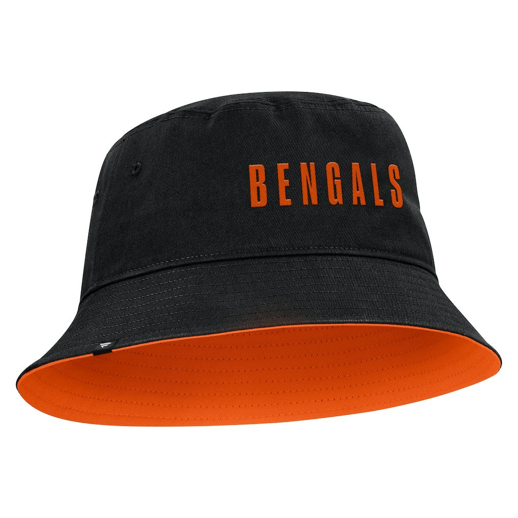 Cincinnati Bengals Strong Side Bucket Hat - Black cheap