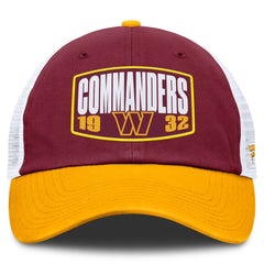Washington Commanders Franchise Trucker Adjustable Hat - Burgundy/Gold sale
