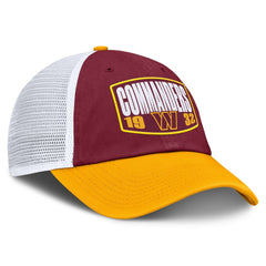 Washington Commanders Franchise Trucker Adjustable Hat - Burgundy/Gold sale