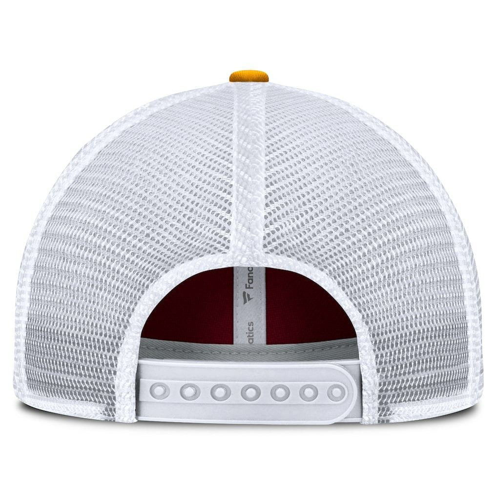Washington Commanders Franchise Trucker Adjustable Hat - Burgundy/Gold sale