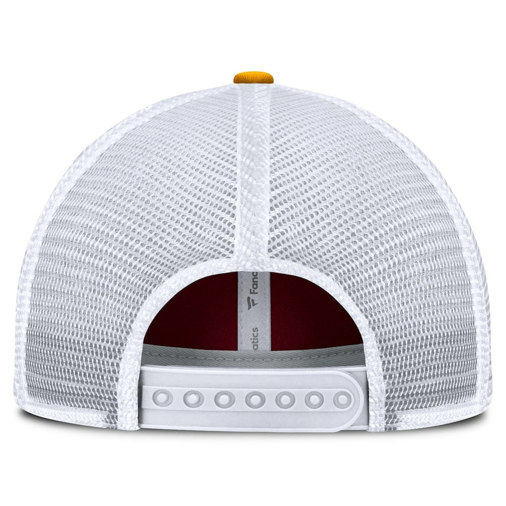 Washington Commanders Franchise Trucker Adjustable Hat - Burgundy/Gold sale