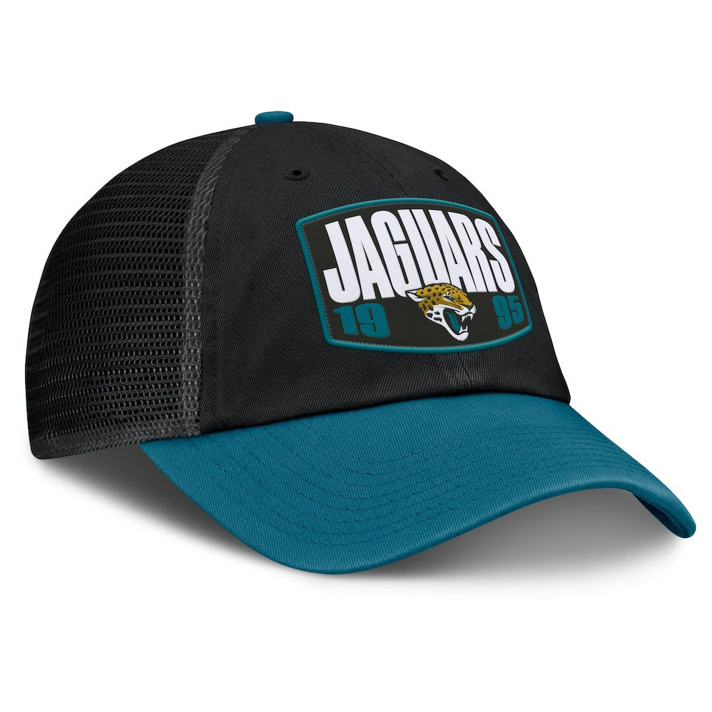 Jacksonville Jaguars Franchise Trucker Adjustable Hat - Black/Teal cheap