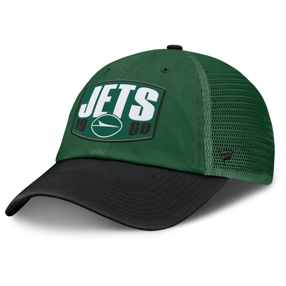 New York Jets Franchise Trucker Adjustable Hat - Green/Black discount
