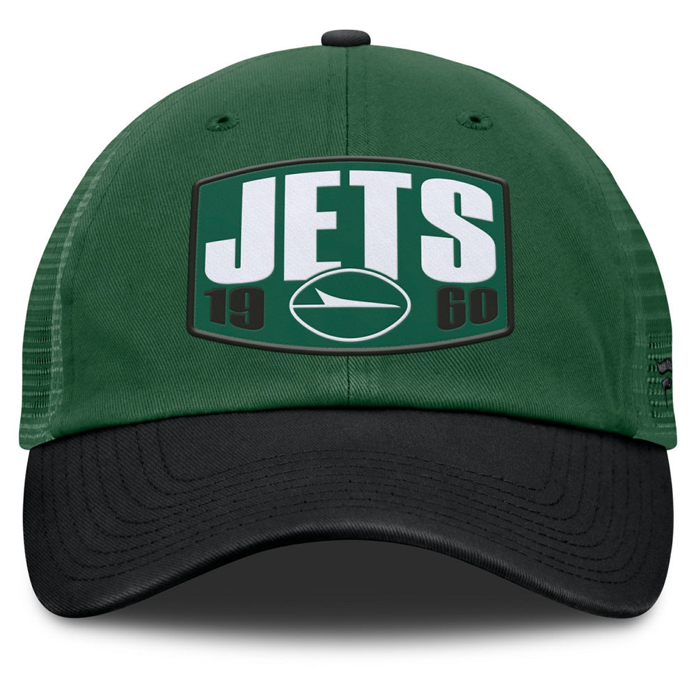 New York Jets Franchise Trucker Adjustable Hat - Green/Black discount