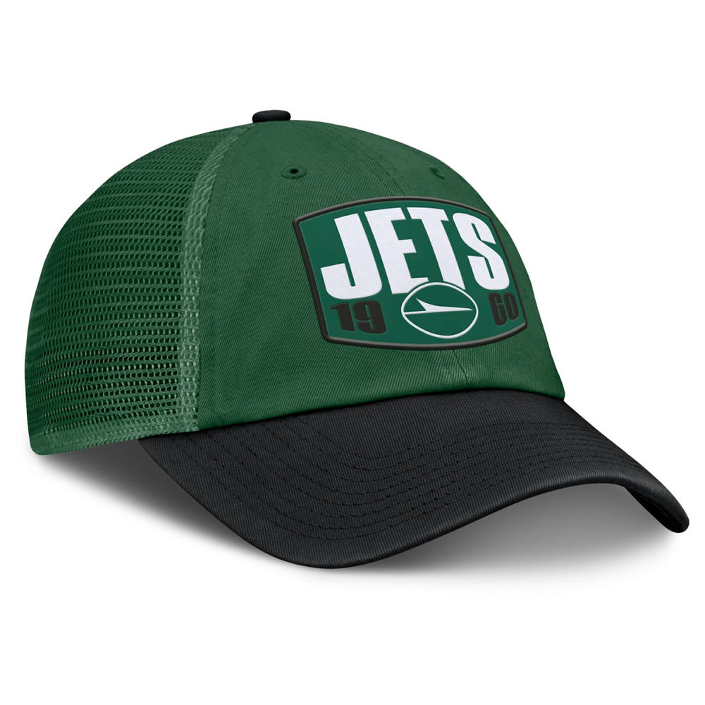 New York Jets Franchise Trucker Adjustable Hat - Green/Black discount
