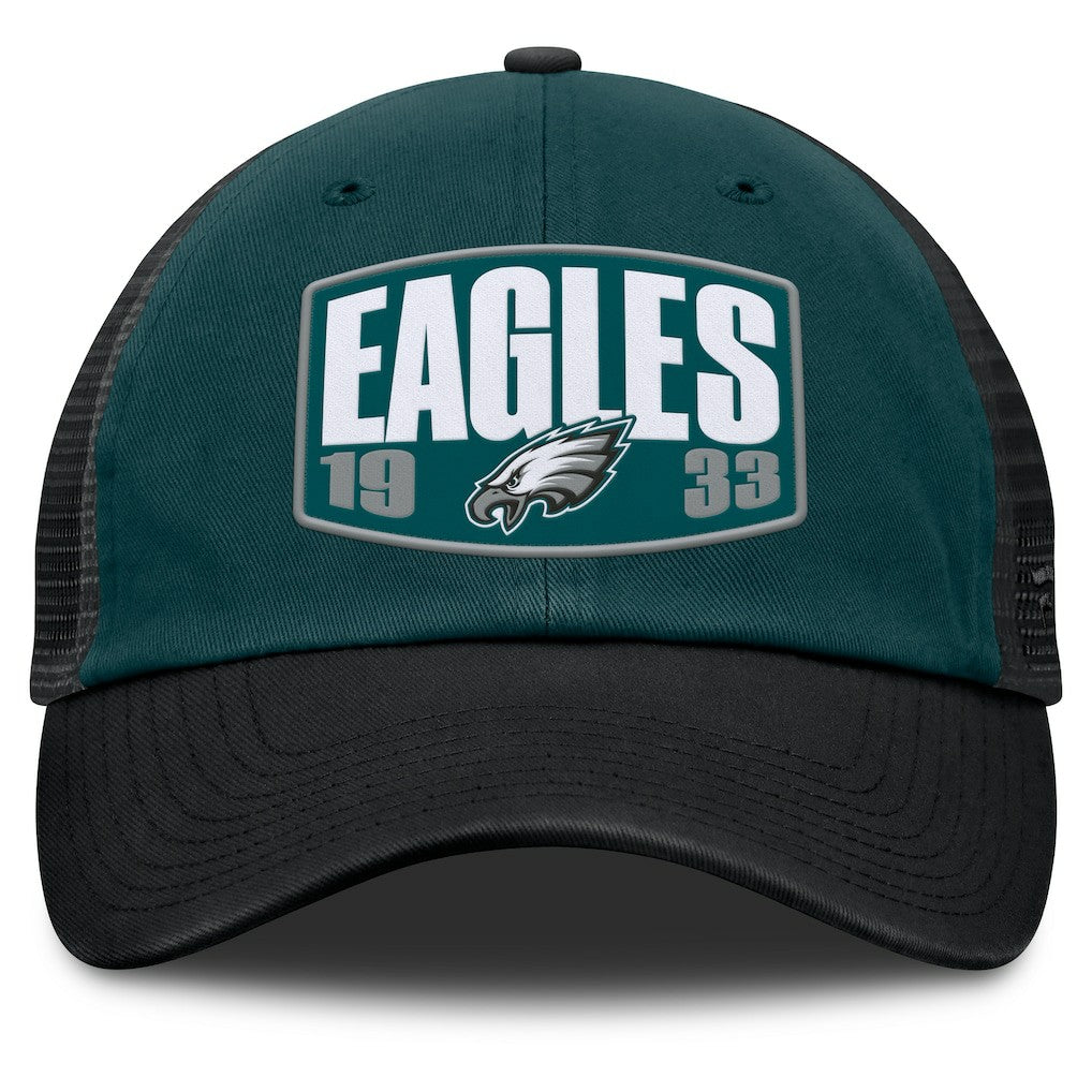 Philadelphia Eagles Franchise Trucker Adjustable Hat - Midnight Green/Black cheap