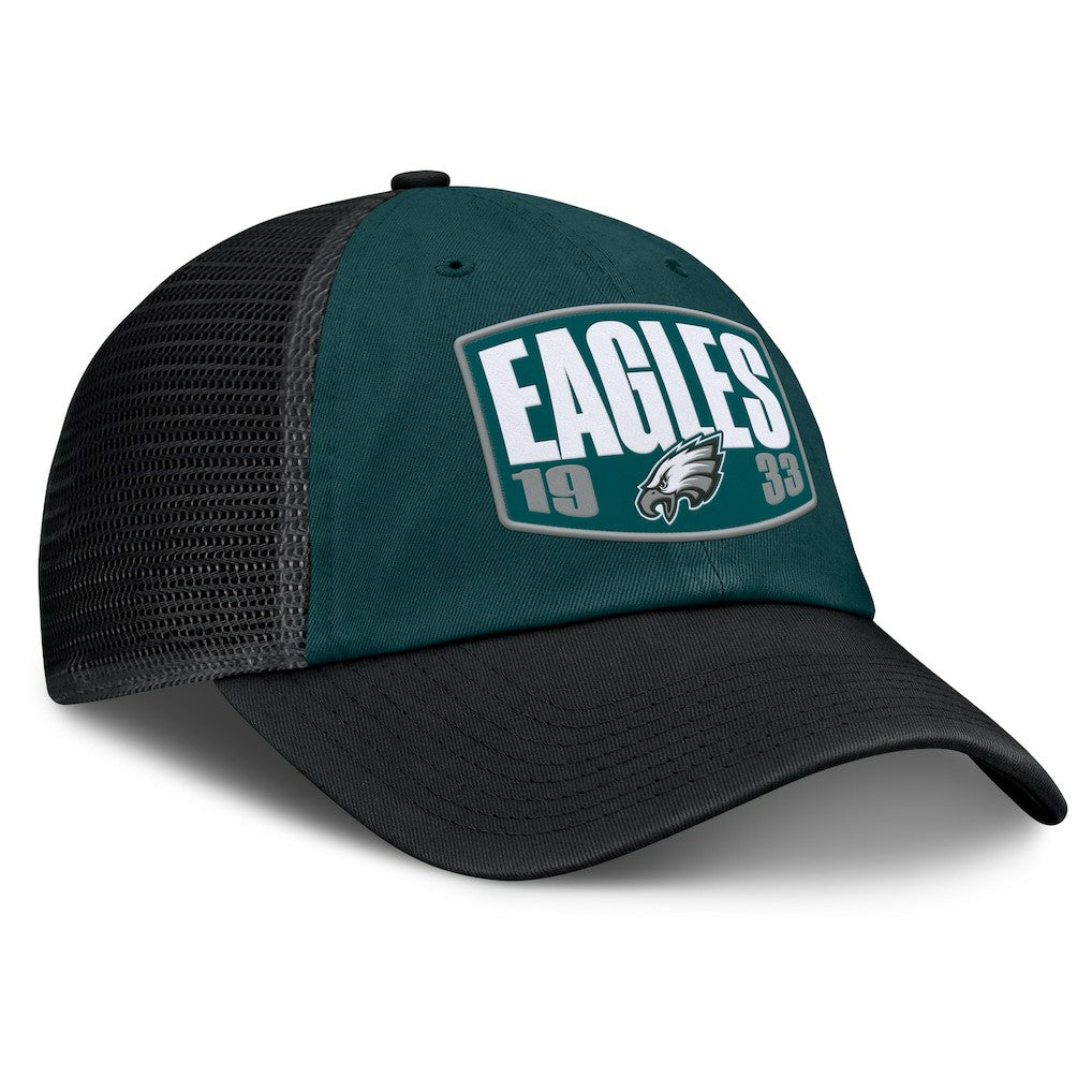 Philadelphia Eagles Franchise Trucker Adjustable Hat - Midnight Green/Black cheap