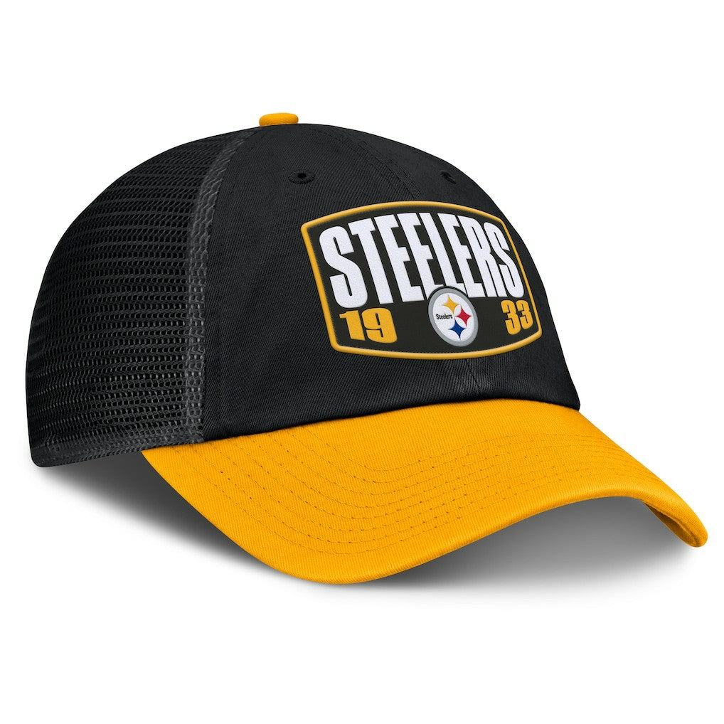 Pittsburgh Steelers Franchise Trucker Adjustable Hat - Black/Gold sale