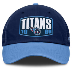 Tennessee Titans Franchise Trucker Adjustable Hat - Navy/Light Blue cheap