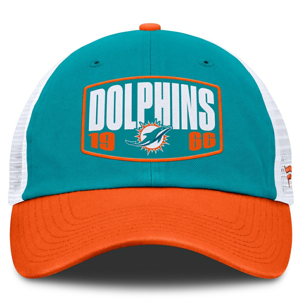 Miami Dolphins Franchise Trucker Adjustable Hat - Aqua/Orange outlet