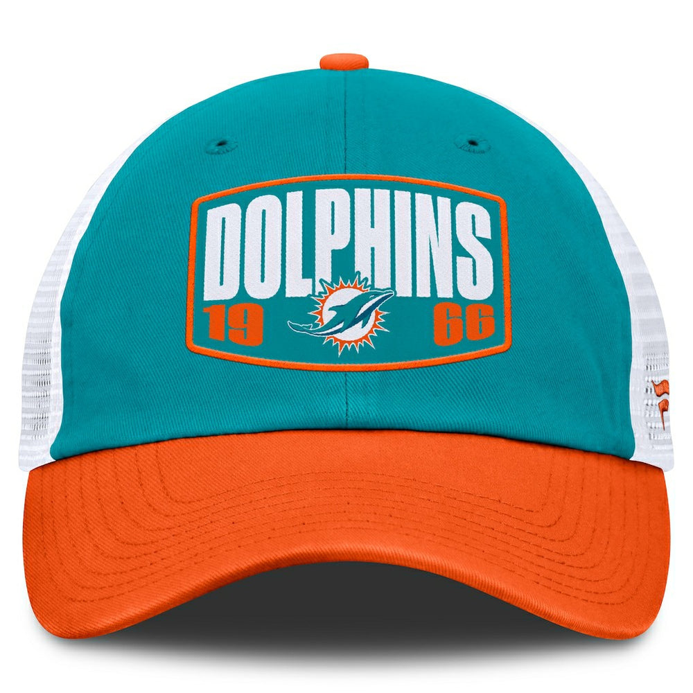 Miami Dolphins Franchise Trucker Adjustable Hat - Aqua/Orange outlet