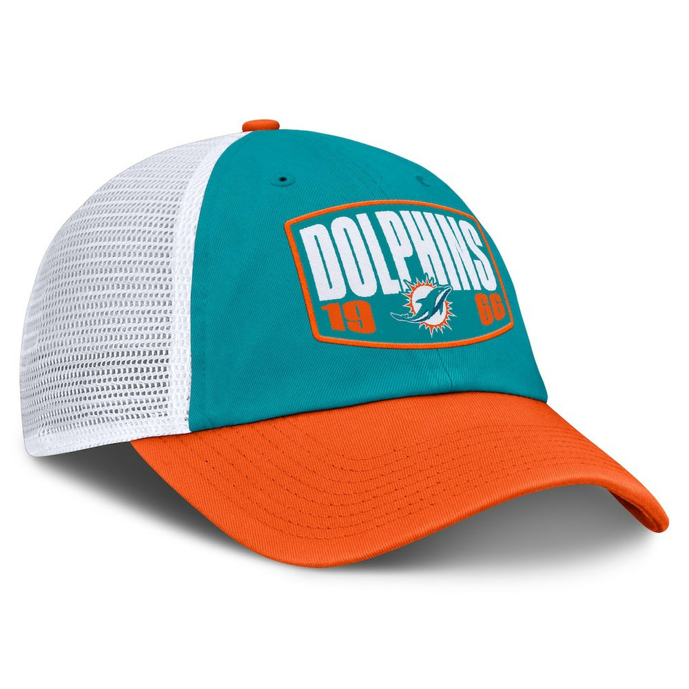 Miami Dolphins Franchise Trucker Adjustable Hat - Aqua/Orange outlet
