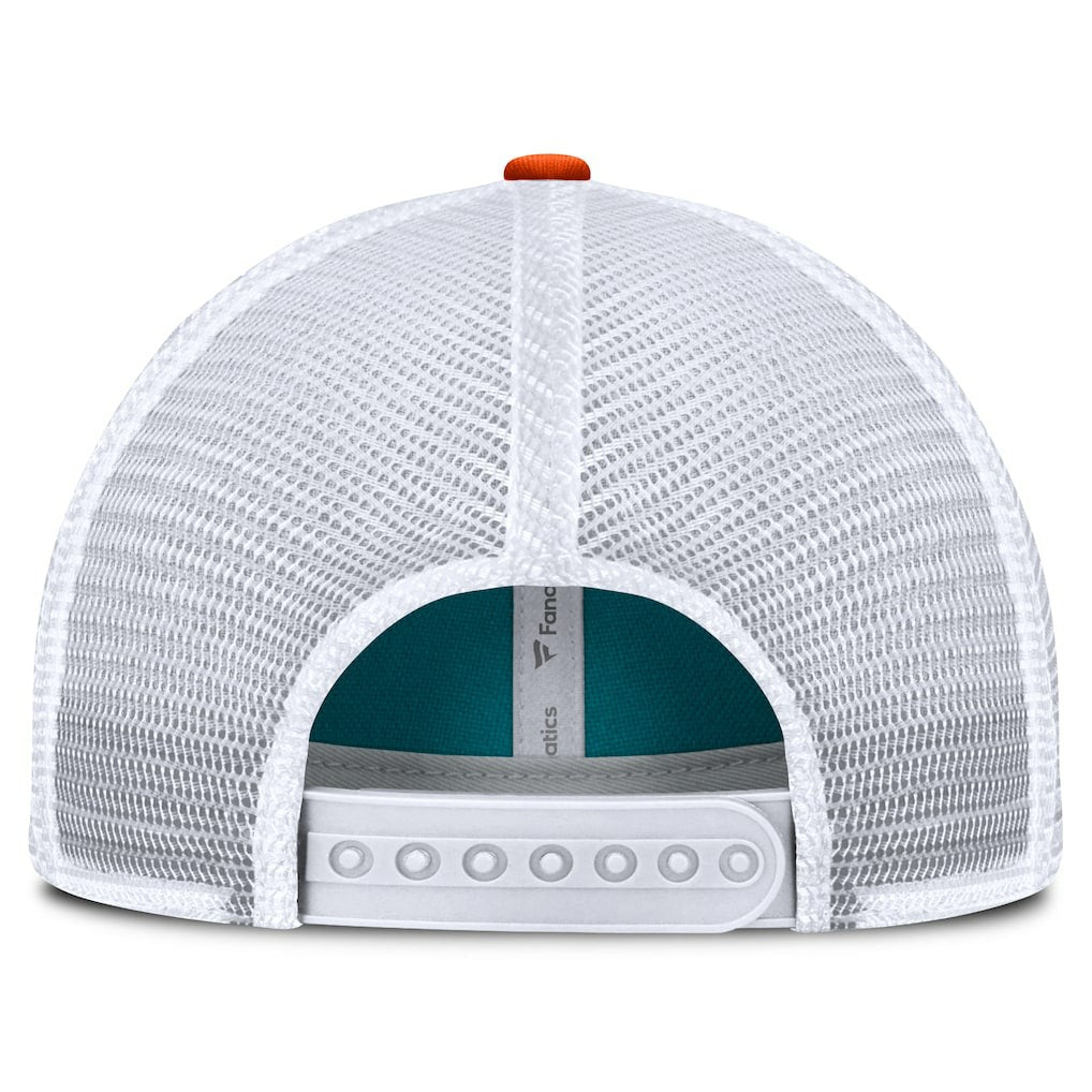 Miami Dolphins Franchise Trucker Adjustable Hat - Aqua/Orange outlet