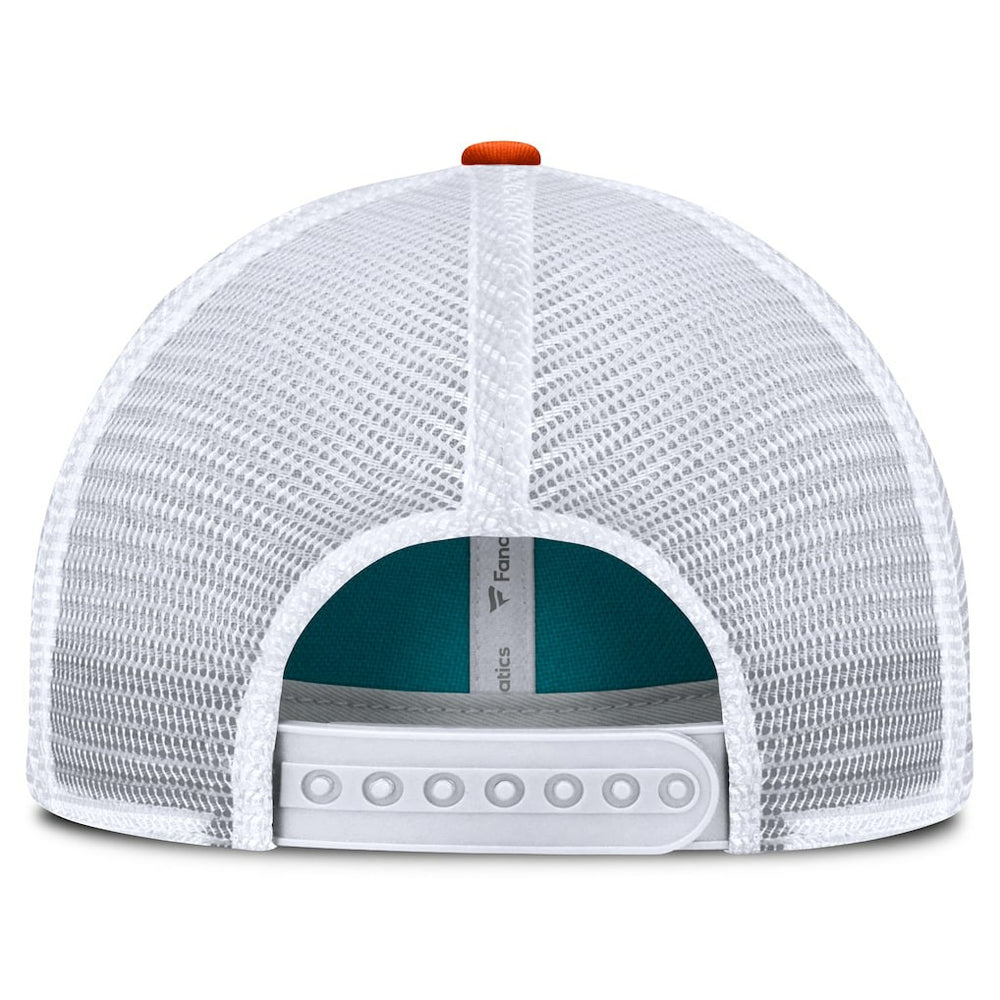 Miami Dolphins Franchise Trucker Adjustable Hat - Aqua/Orange outlet