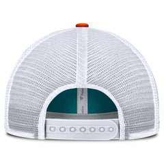 Miami Dolphins Franchise Trucker Adjustable Hat - Aqua/Orange outlet