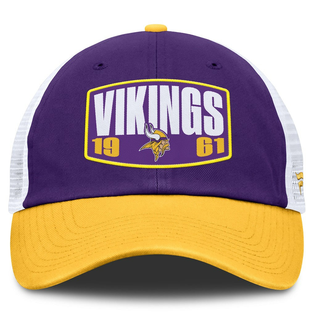Minnesota Vikings Franchise Trucker Adjustable Hat - Purple/Gold online
