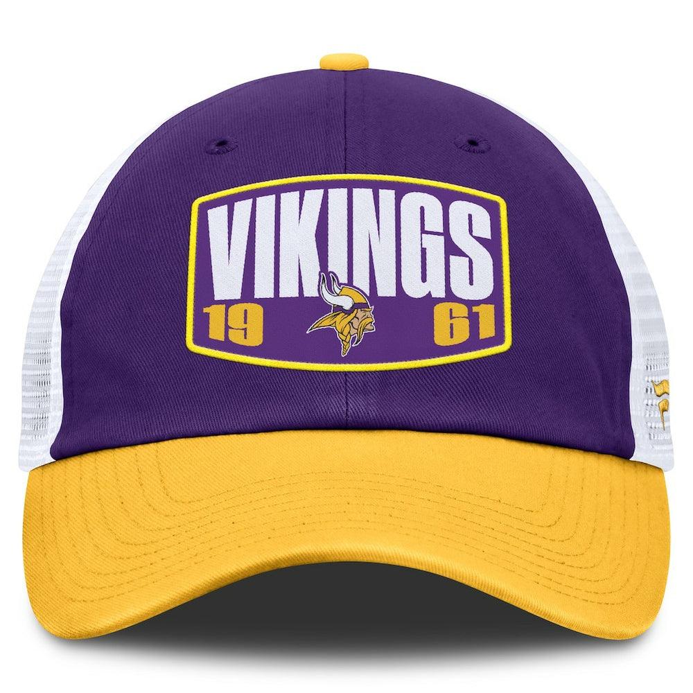 Minnesota Vikings Franchise Trucker Adjustable Hat - Purple/Gold online
