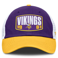 Minnesota Vikings Franchise Trucker Adjustable Hat - Purple/Gold online
