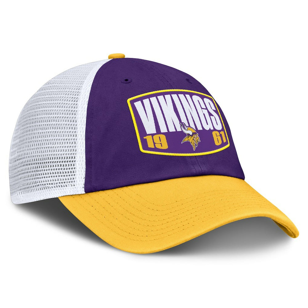 Minnesota Vikings Franchise Trucker Adjustable Hat - Purple/Gold online
