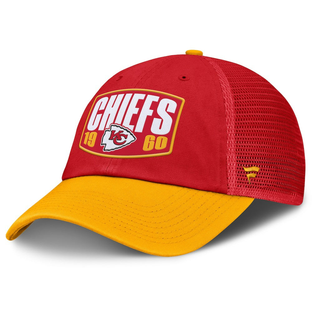 Kansas City Chiefs Franchise Trucker Adjustable Hat - Red/Gold sale