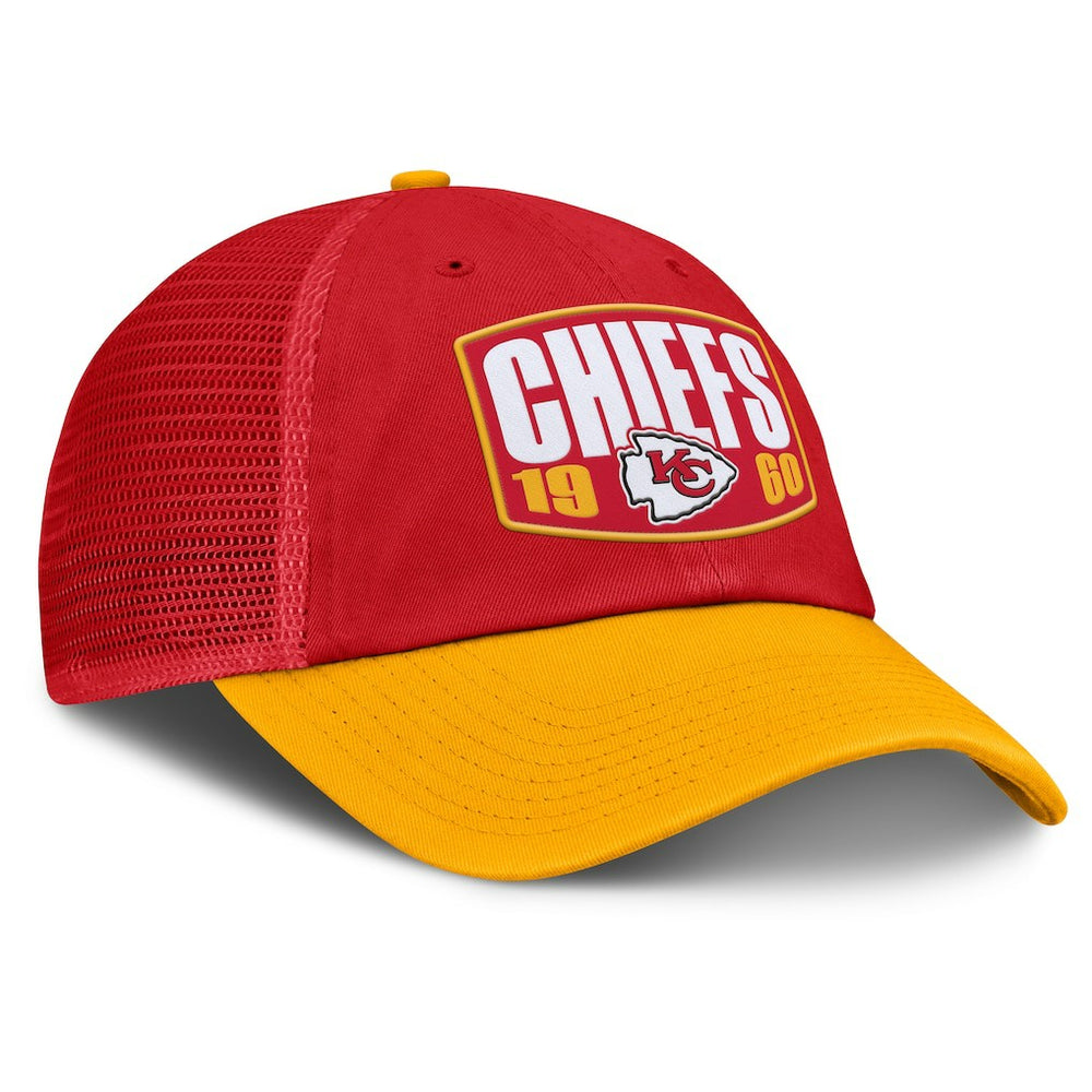 Kansas City Chiefs Franchise Trucker Adjustable Hat - Red/Gold sale