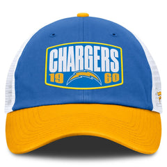 Los Angeles Chargers Franchise Trucker Adjustable Hat - Powder Blue/Gold on sale