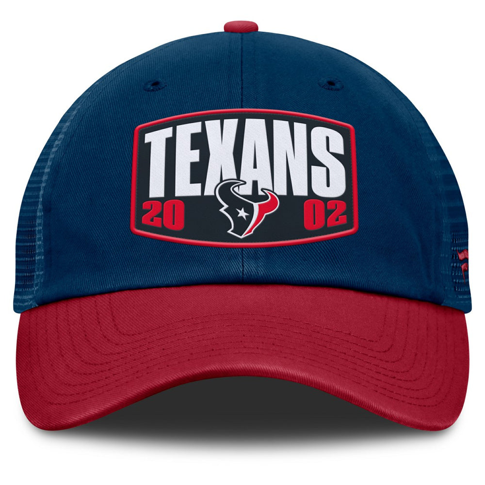 Houston Texans Franchise Trucker Adjustable Hat - Navy/Red cheap