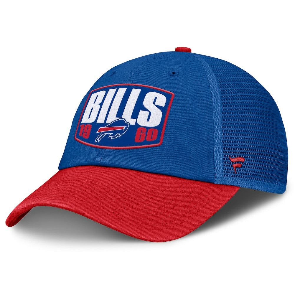 Buffalo Bills Franchise Trucker Adjustable Hat - Royal/Red for sale