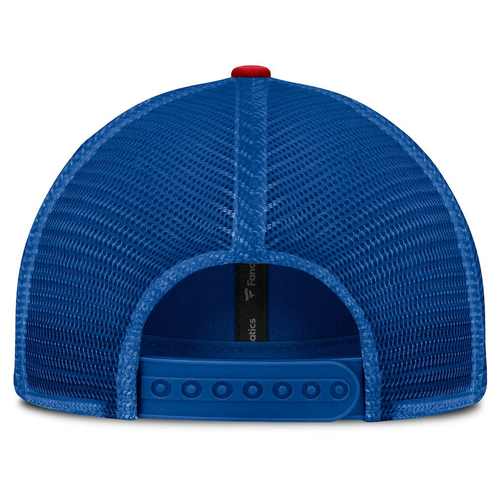 Buffalo Bills Franchise Trucker Adjustable Hat - Royal/Red for sale