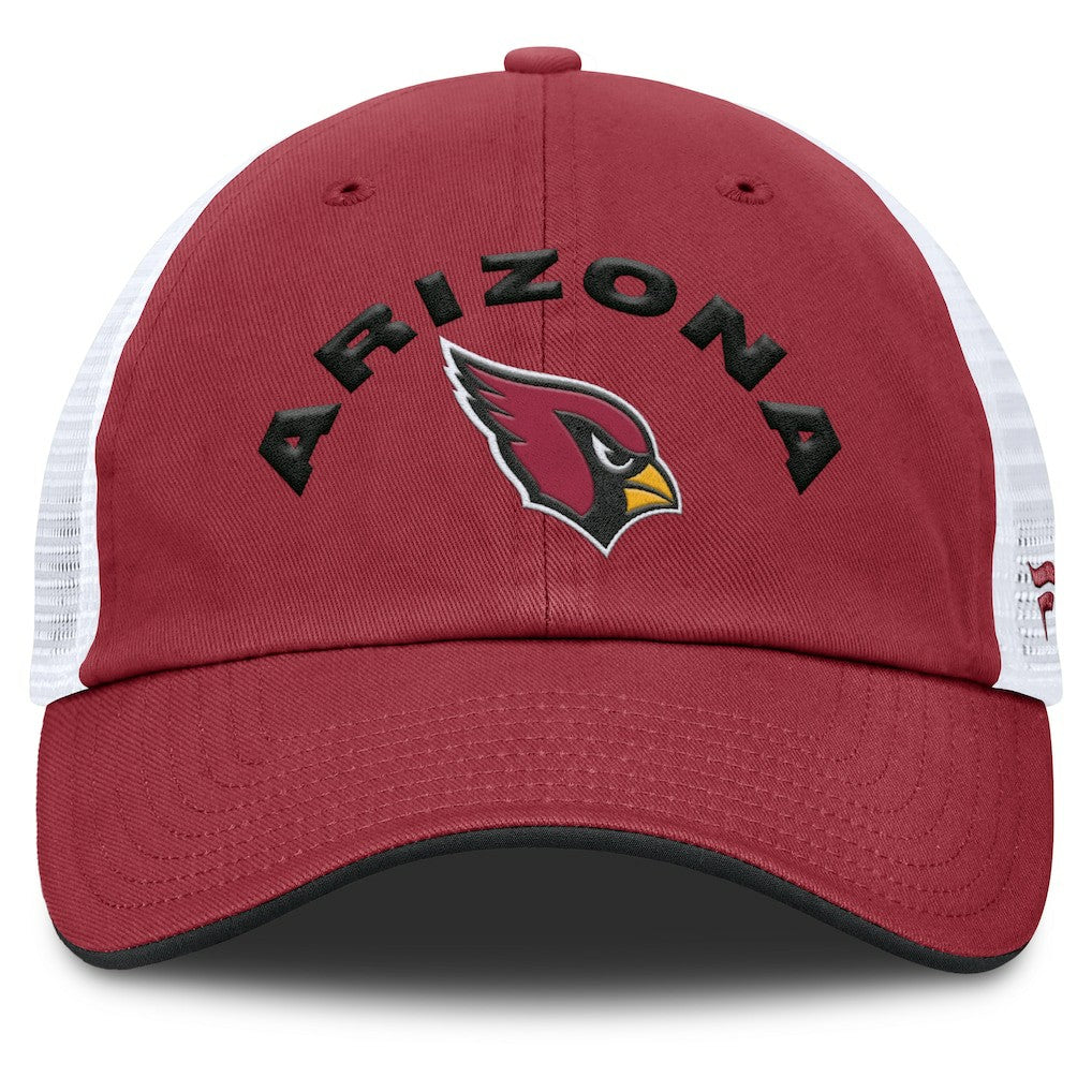 Arizona Cardinals Reverse Trucker Adjustable Hat - Cardinal/White on sale