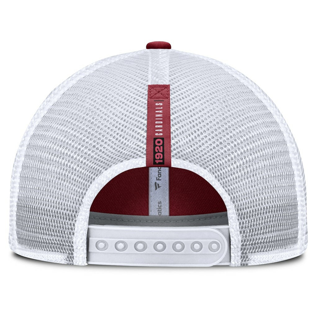 Arizona Cardinals Reverse Trucker Adjustable Hat - Cardinal/White on sale