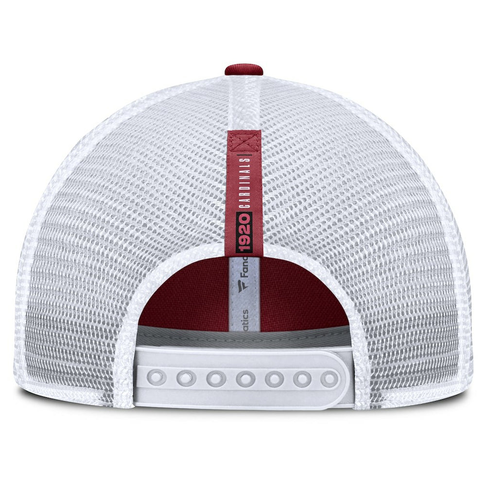 Arizona Cardinals Reverse Trucker Adjustable Hat - Cardinal/White on sale